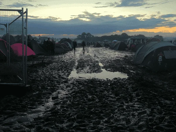 Mud - get used to it, it's all part of surviving a festival